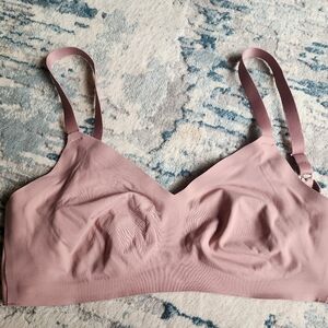 Aerie Pink Bralette Size Large